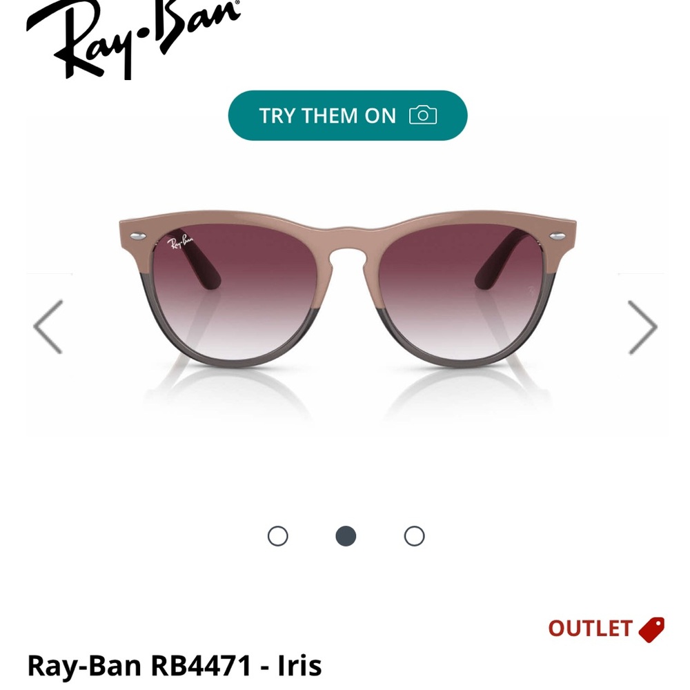 Ray-Ban RB4471 Iris Sunglasses - Brown